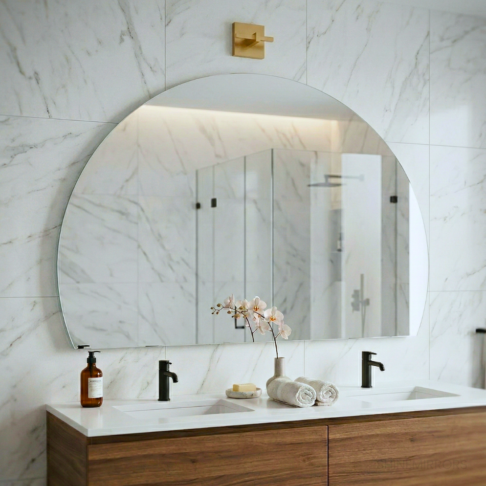 Maricor Arched Polished Edge Mirror — SHINE MIRRORS AUSTRALIA
