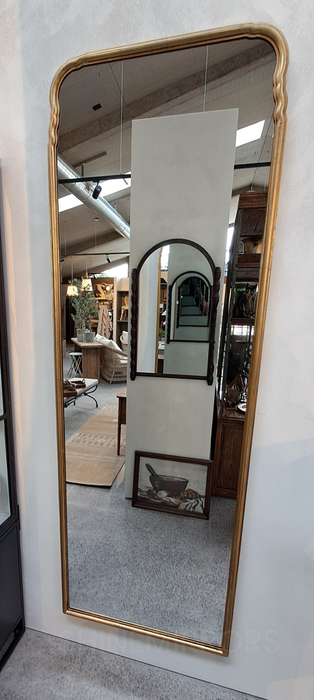 Martinez Antique Gold Full-Length Wall Mirror