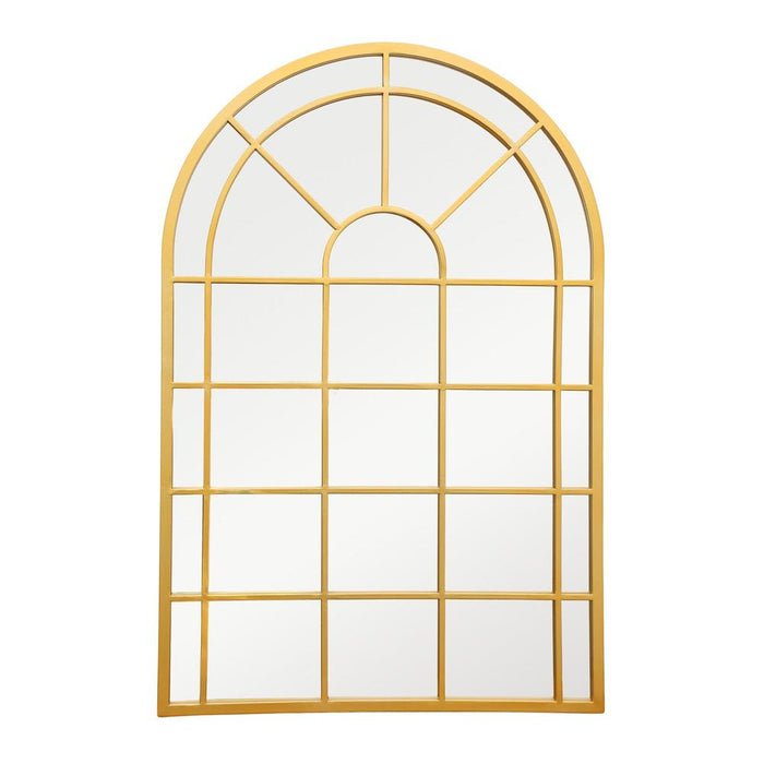 Mira Gold Arched Wall Mirror
