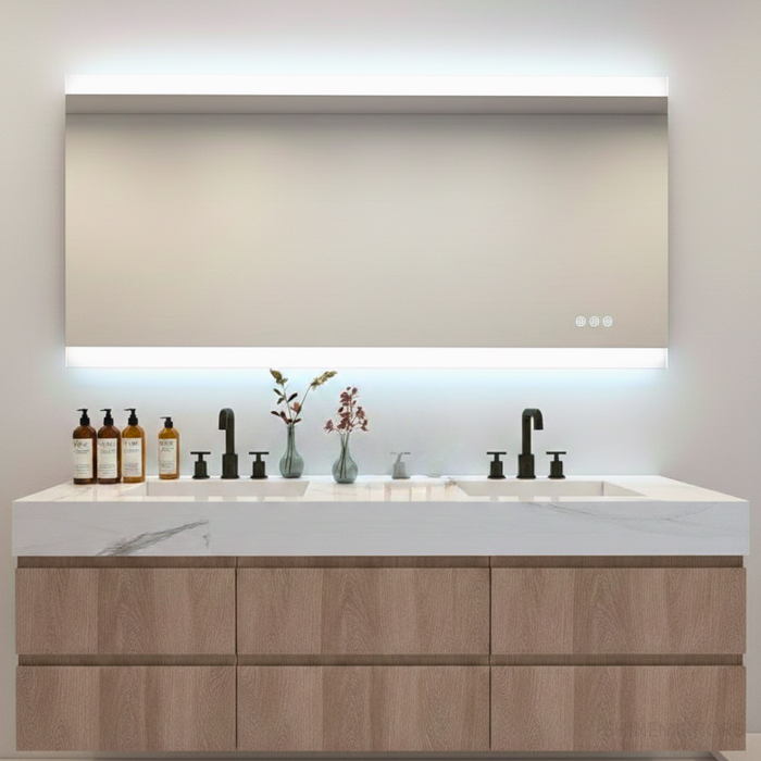 Miro Frontlit LED Bathroom Mirror- 150cm size - For Clearance