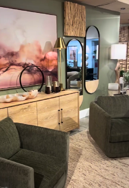 Uttermost Varina Black Tall Mirror