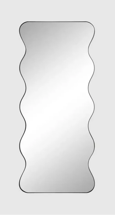 Bernadette Iron Black Wall Mirror