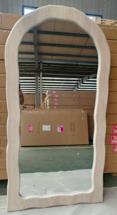 Elysian Cream Arched Wall Mirror