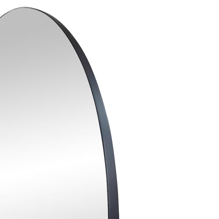 Gina Black Arched Full Length Mirror