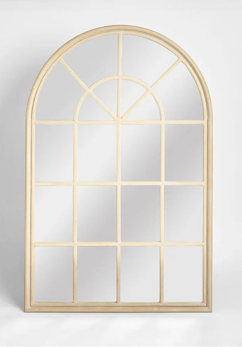 Hackett Arched Natural Wall Mirror
