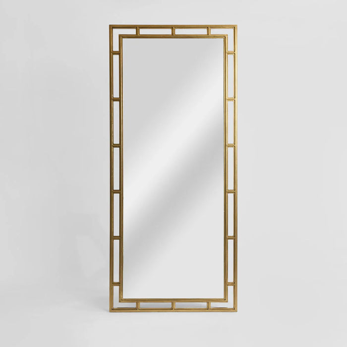 Clarabelle Gold Full-Length Wall Mirror