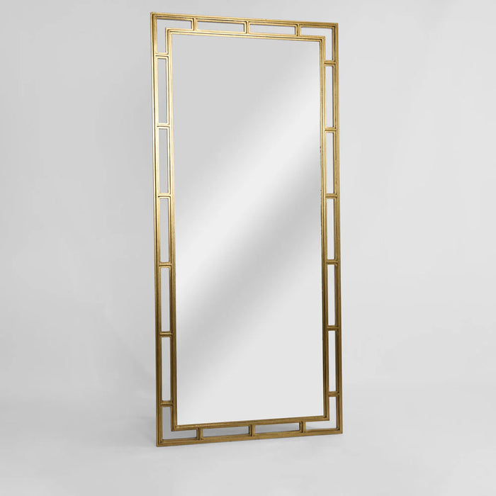 Clarabelle Gold Full-Length Wall Mirror