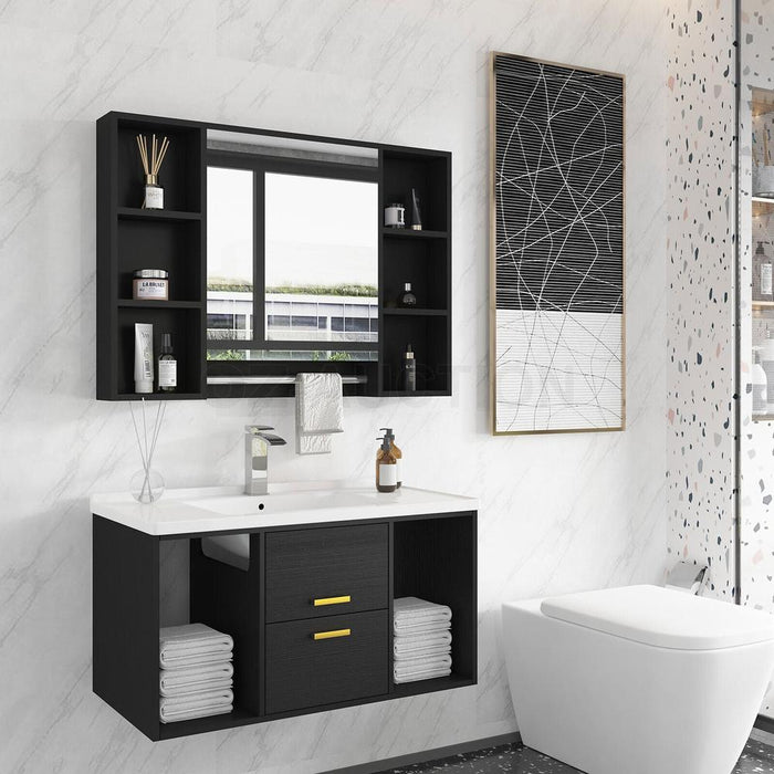 Quirubin Bathroom Mirror Cabinet