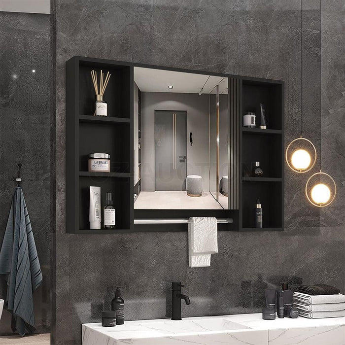 Quirubin Bathroom Mirror Cabinet
