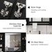 Quirubin Bathroom Mirror Cabinet