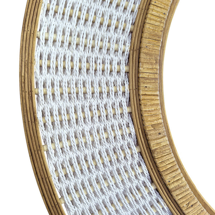 Mariel Bamboo & Rattan Wall Mirror