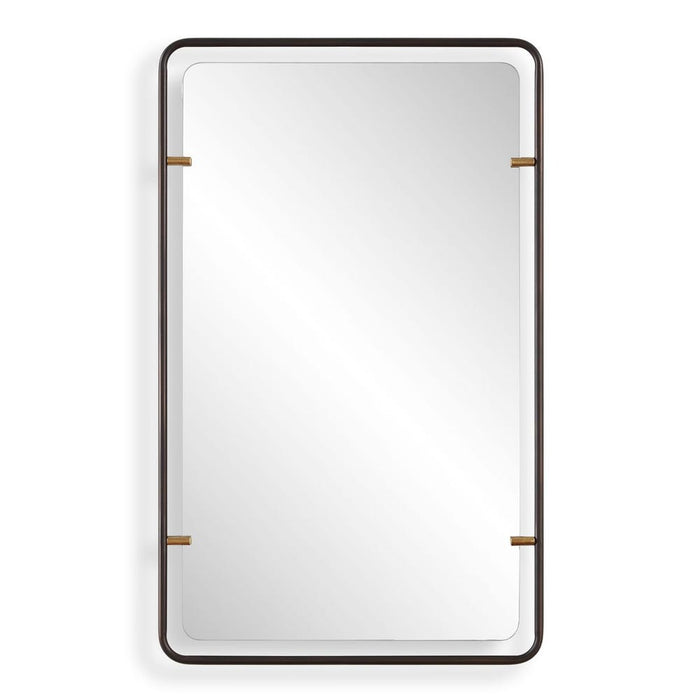 Darianne Bronze Rectangle Wall Mirror