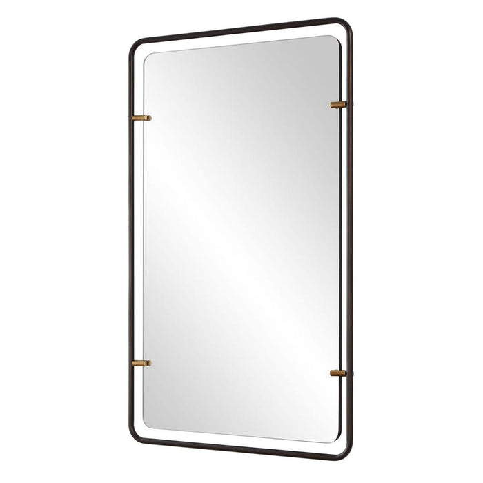Darianne Bronze Rectangle Wall Mirror