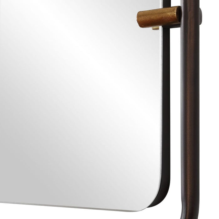 Darianne Bronze Rectangle Wall Mirror