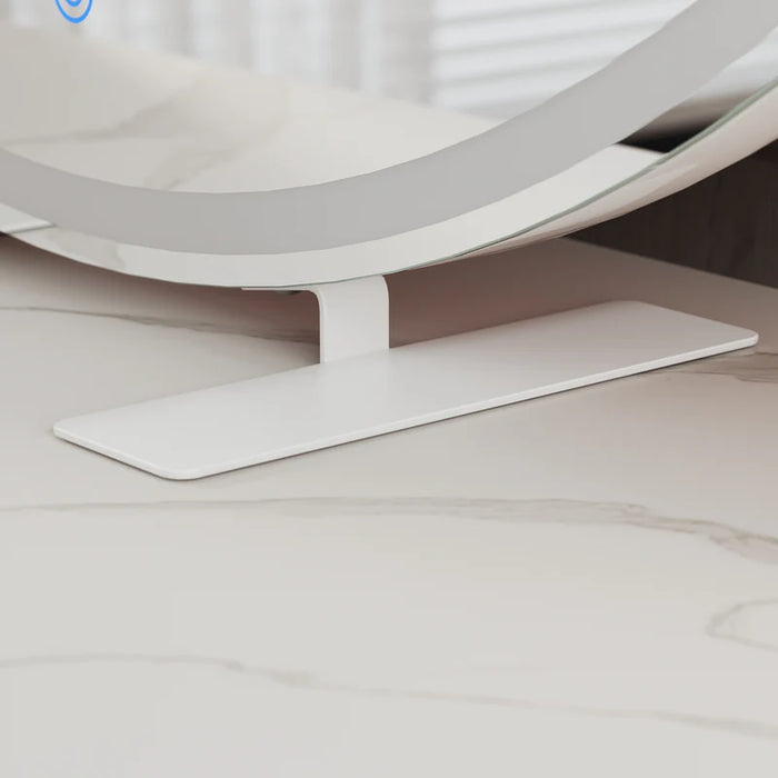 Risabel Round LED Wall Mirror