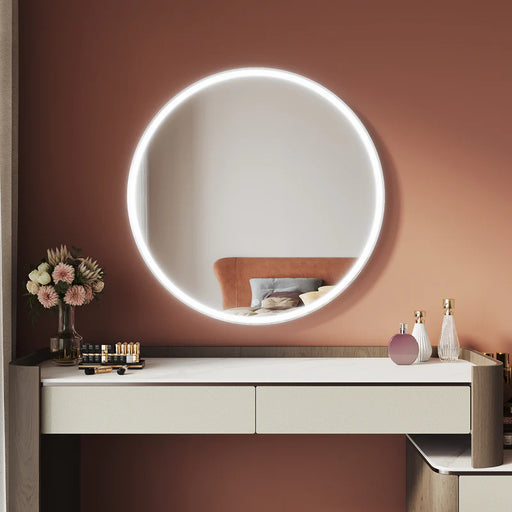 Risabel Round LED Wall Mirror