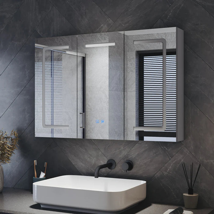 Robbinson 3-Door LED Bathroom Cabinet Mirror
