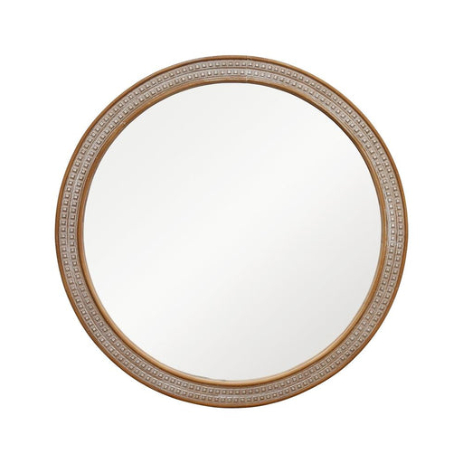 Roland Natural Round Wall Mirror