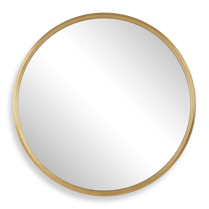 Romalyn Gold Round Wall Mirror