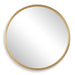 Romalyn Gold Round Wall Mirror