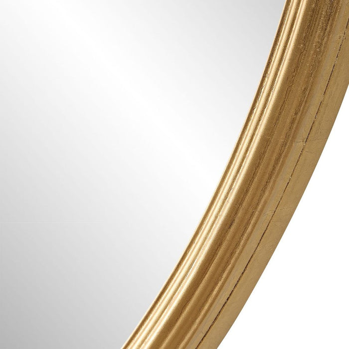 Romalyn Gold Round Wall Mirror