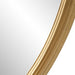 Romalyn Gold Round Wall Mirror