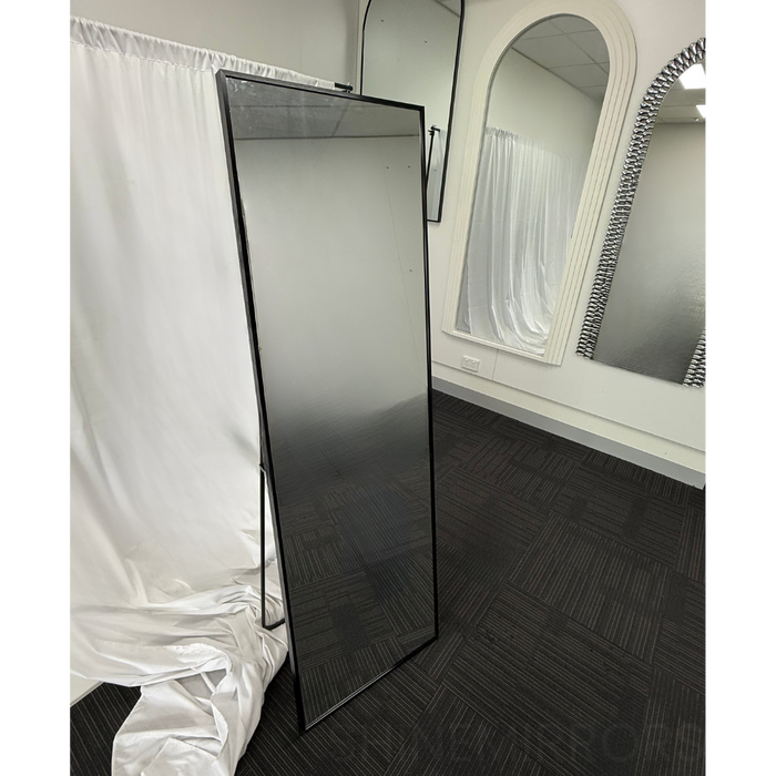 Ronald Black Aluminium Full Length Mirror