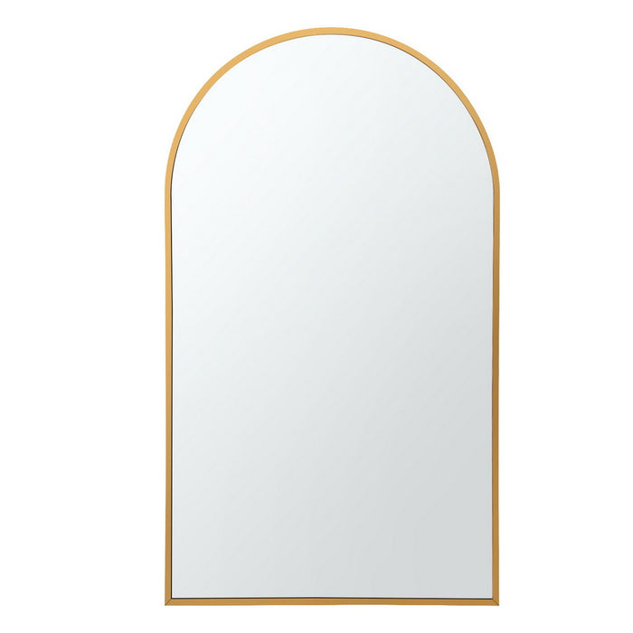 Roxie Gold Arched Wall Mirror
