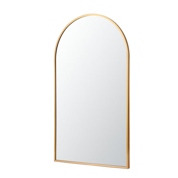 Roxie Gold Arched Wall Mirror