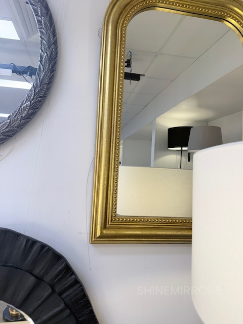 Keira Gold Leaf Wall Mirror