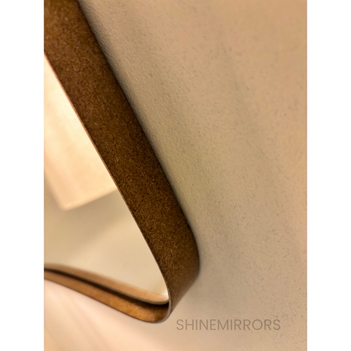 Claudio Antique Brass Wall Mirror