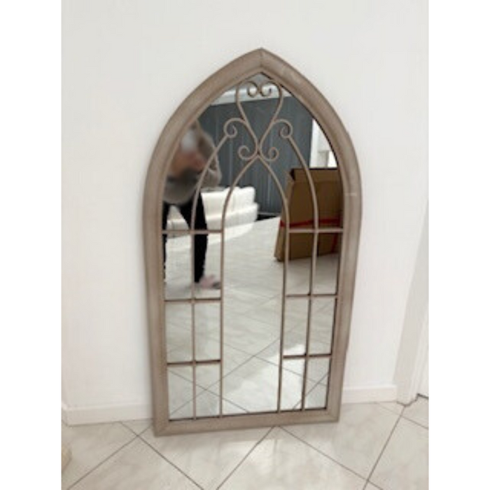 Marisa Brown Arched Wall Mirror