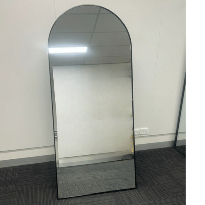 Colton Arched Black Full Length Mirror