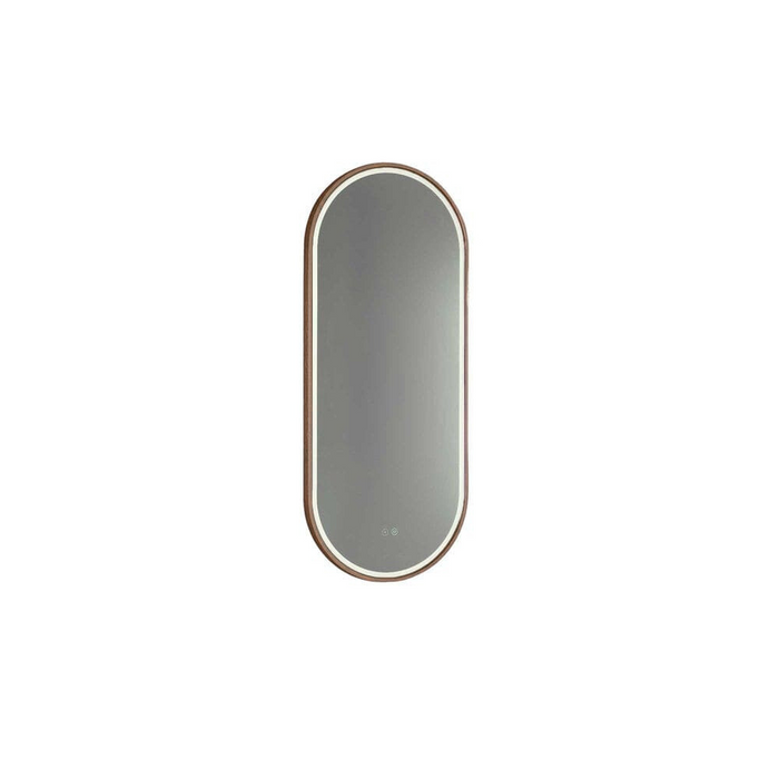 Gatsby Bronze Oval Frontlit LED Bathroom Mirror