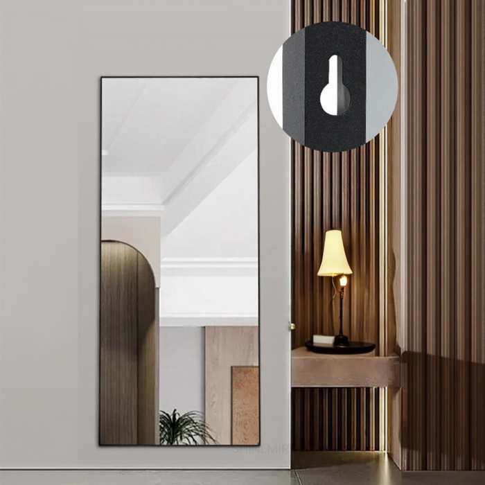 Augustine Black Wall Mirror