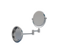 Kourtney Chrome Wall Mount with 1x and 5x Magnification Mirror