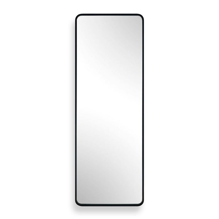 Selwyn Black Curved Rectangle Wall Mirror