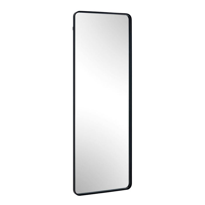 Selwyn Black Curved Rectangle Wall Mirror