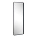 Selwyn Black Curved Rectangle Wall Mirror