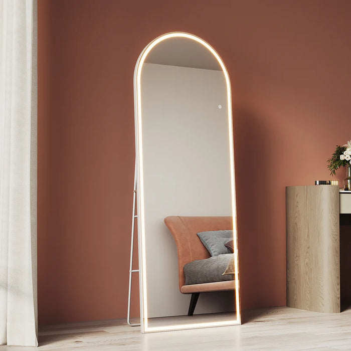 Sereese Arched Full-Length LED Vanity Mirror