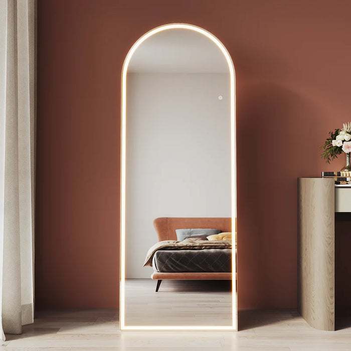 Sereese Arched Full-Length LED Vanity Mirror