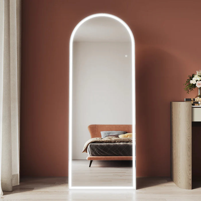 Sereese Arched Full-Length LED Vanity Mirror