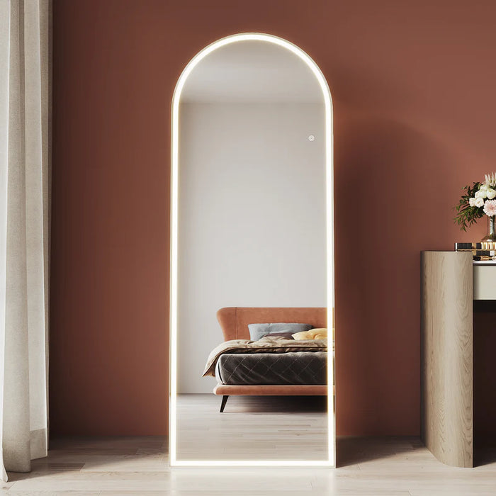 Sereese Arched Full-Length LED Vanity Mirror