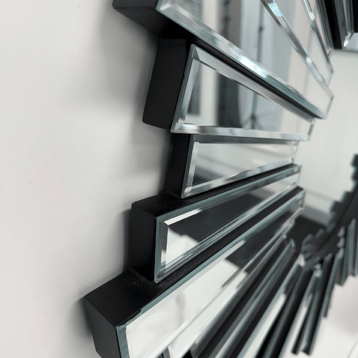 Shari Frameless Sunburst Wall Mirror