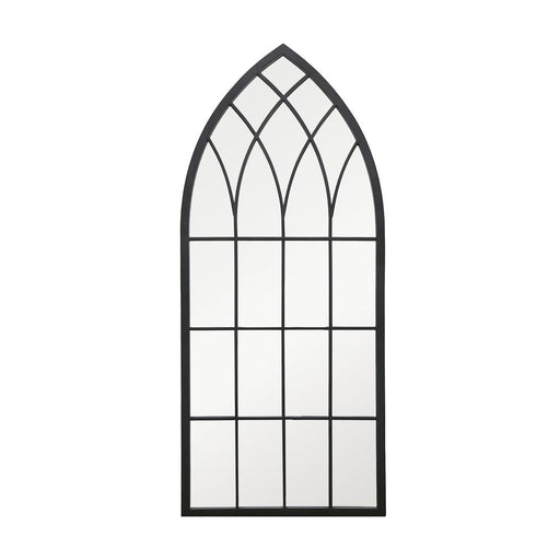 Sylvie Black Arched Wall Mirror