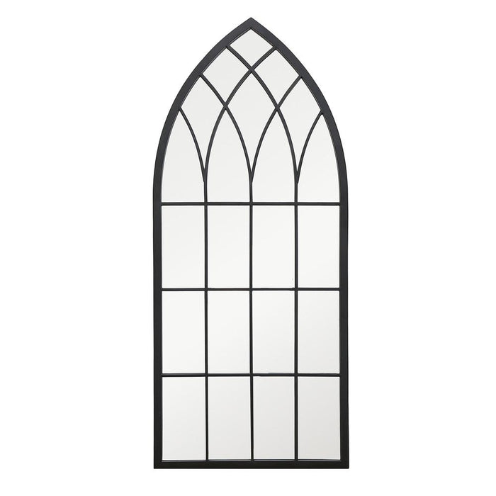 Sylvie Black Arched Wall Mirror