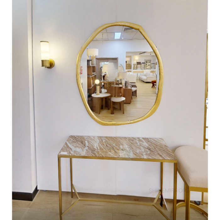 Talis Gold Wall Mirror