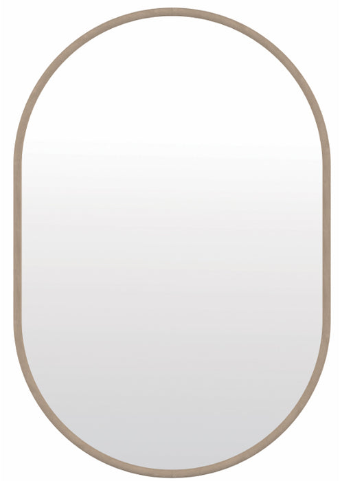 Trixie Brown Oval Wall Mirror