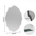 Emma Scalloped Frameless Beveled Wall Mirror