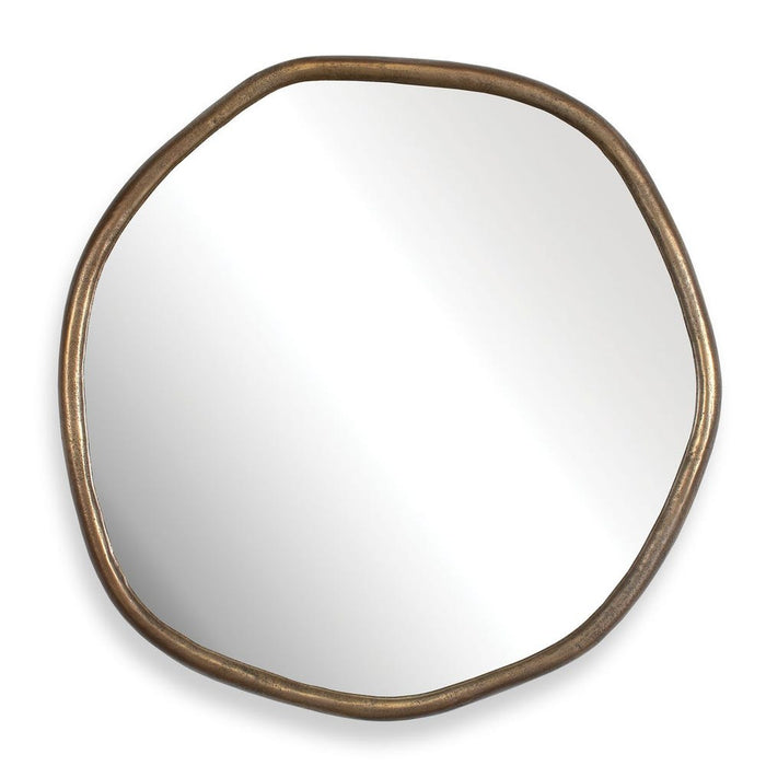 Uttermost Ambrose Indoor-Outdoor Round Mirror